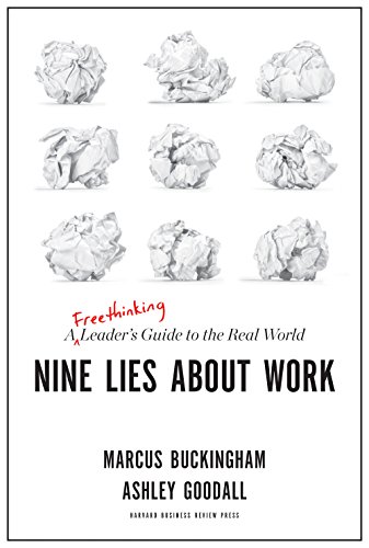 Stock Image of Nine Lies About Work Book