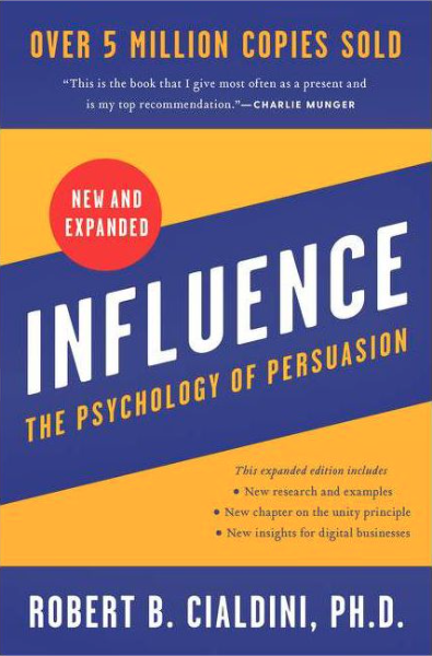 Stock Image of the Cover of the Book Influence- the Psychology of Persuasion